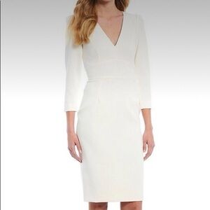 NWOT Antonio Melani ivory sheath dress perfect for bridal